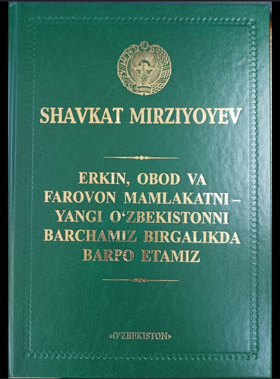 ERKIN, OBOD VA FAROVON MAMLAGATNI BARPO ETAMIZ - SH. MIRZIYOYEV