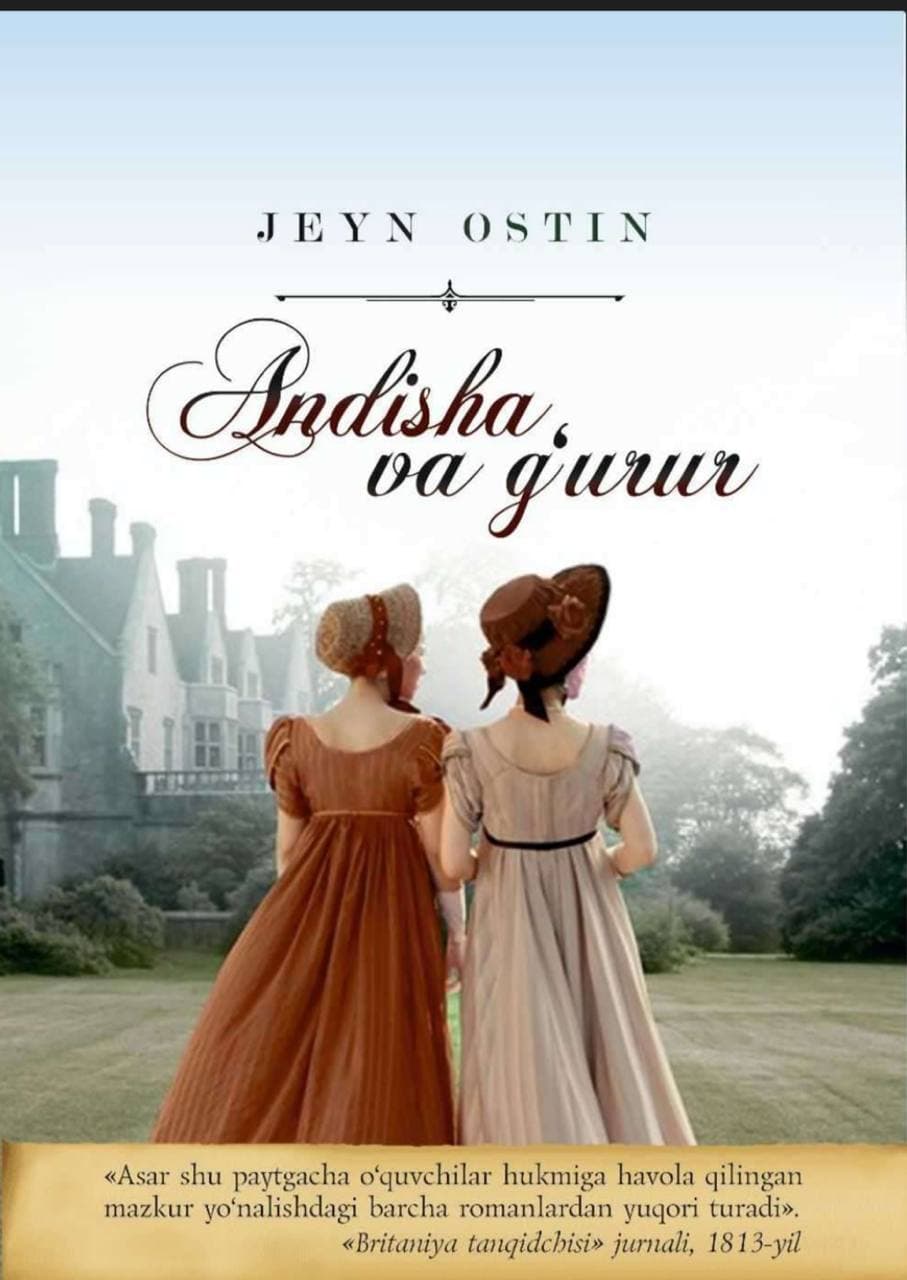 ANDISHA VA G`URUR JANE AUSTEN